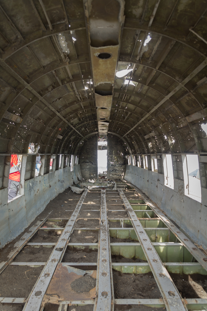 interieur crash avion